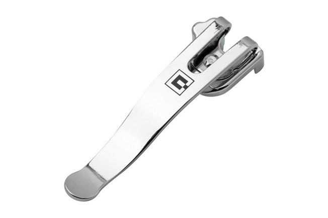 Clip And Carry SwissQlip Deep Carry Pocket Clip 91mm Victorinox Swiss Army Knife Chrome SQLIP91 CHR pocket clip Advantageously shopping at Knivesandtools