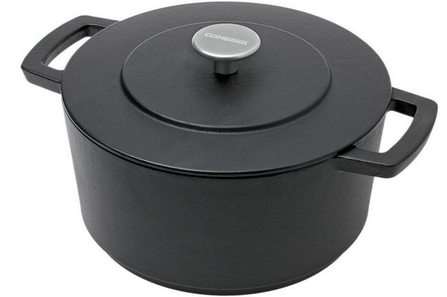 Onderverdelen Sociale wetenschappen hoesten Combekk cast-iron roasting pan, 24 cm, black | Advantageously shopping at  Knivesandtools.com