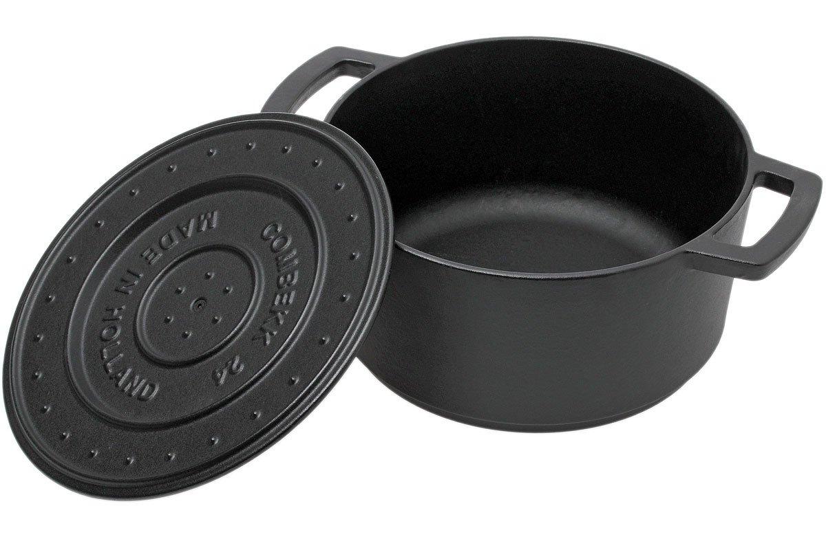 Combekk castiron roasting pan, 24 cm, black Advantageously shopping