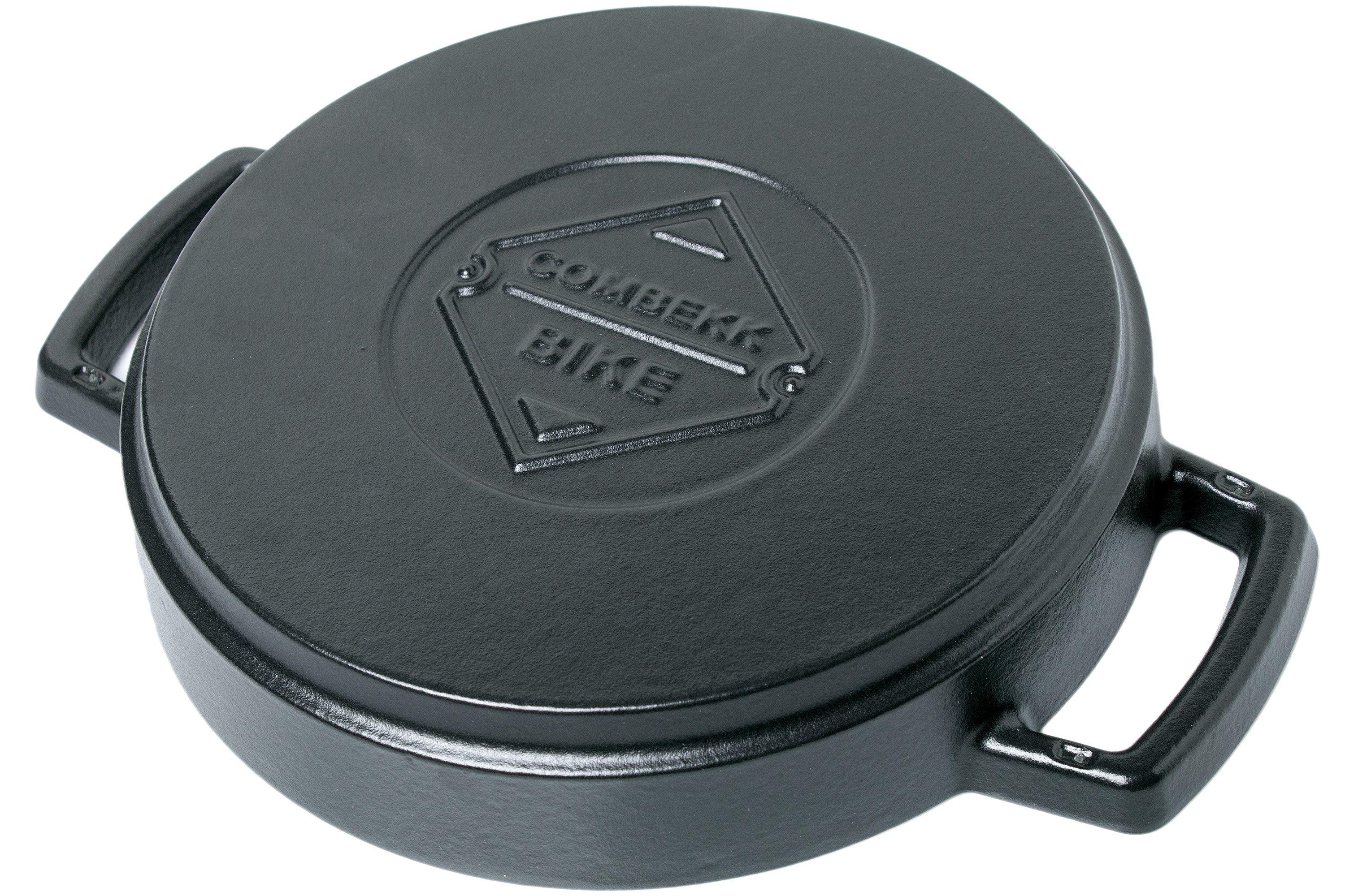 Combekk frying pan double handle, 24 cm, black Advantageously