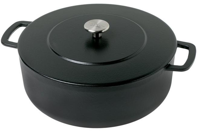 mini Gedeeltelijk volwassene Combekk Sous-Chef Dutch Oven 28 cm zwart | Voordelig kopen bij  knivesandtools.be