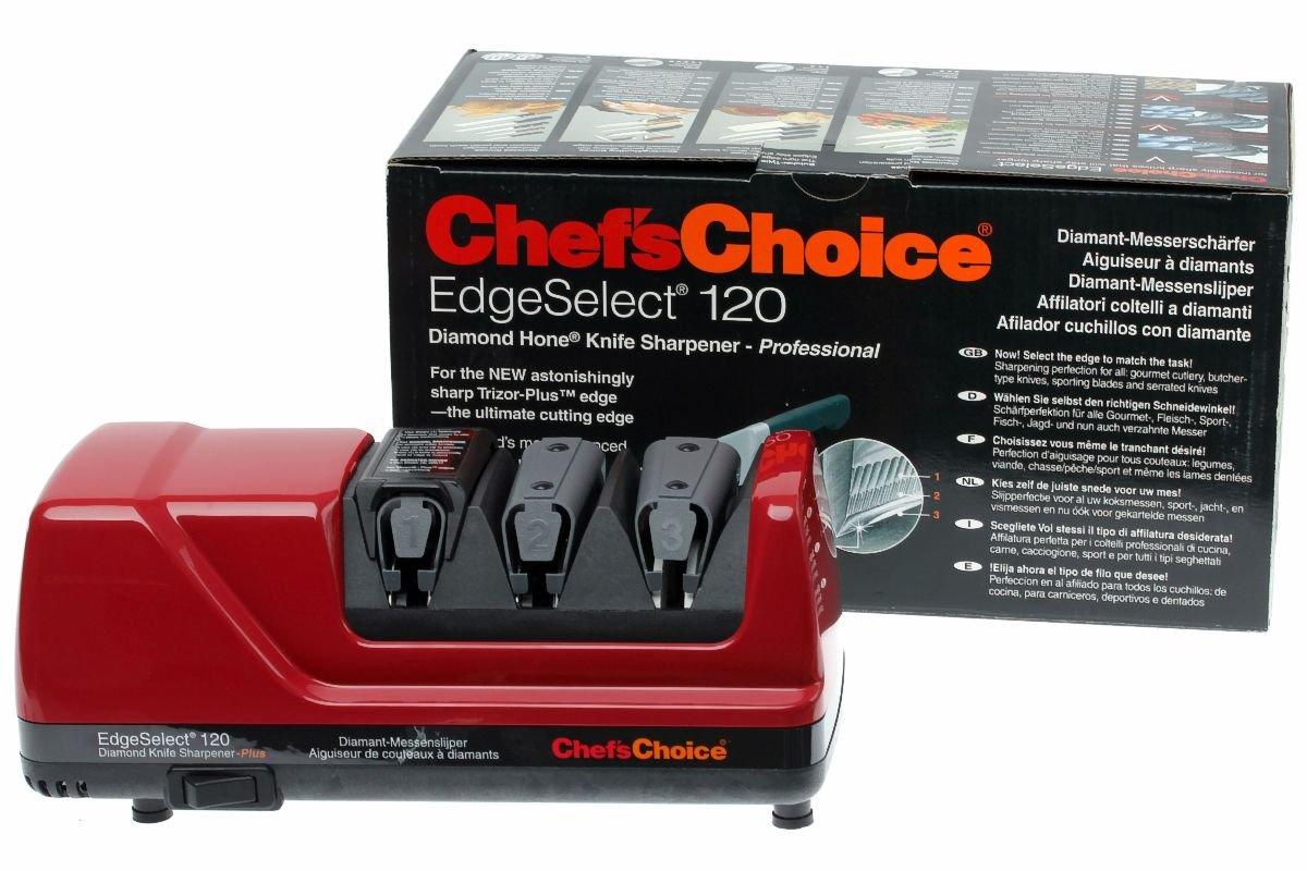 Chef'sChoice CC120 Knife Sharpener, red | Advantageously shopping