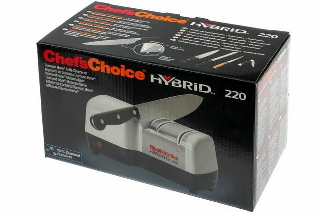 Chef'schoice Hybrid Diamond Hone 3 Stage Electric Knife Sharpener