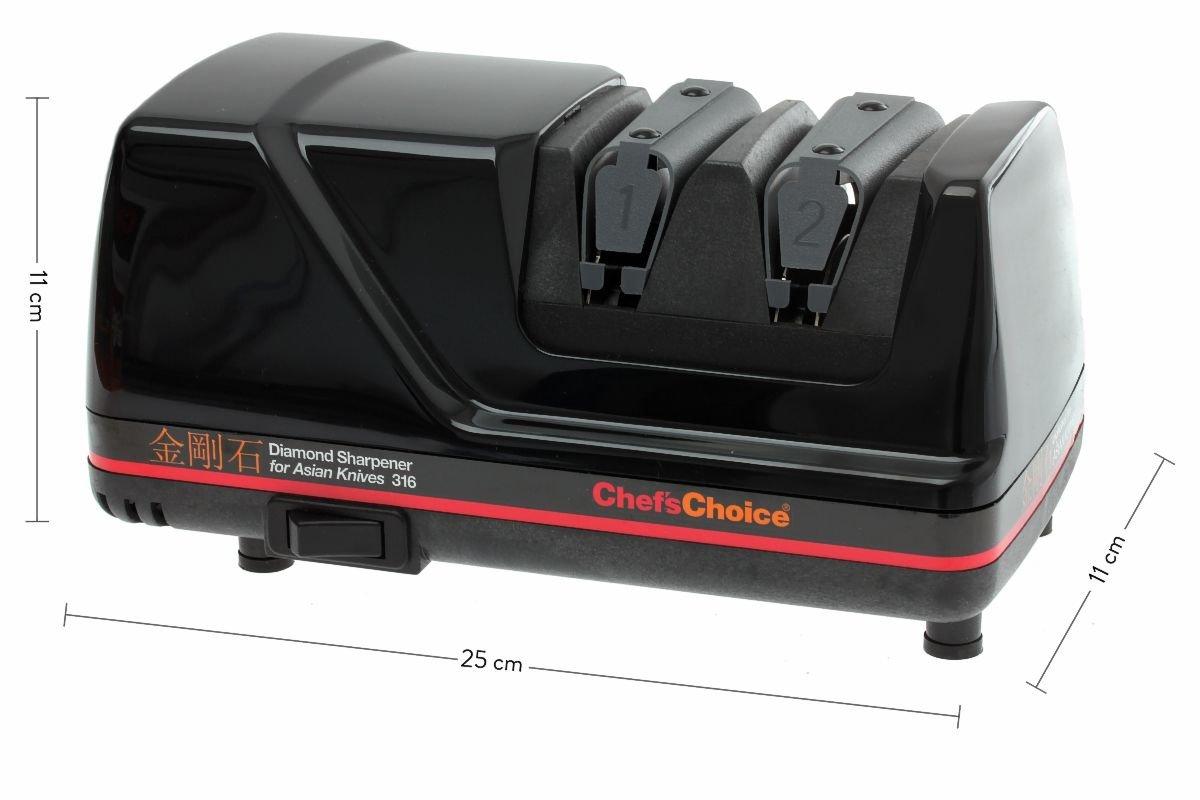 Chef'sChoice knife sharpener for Asian grinded knives Advantageously
