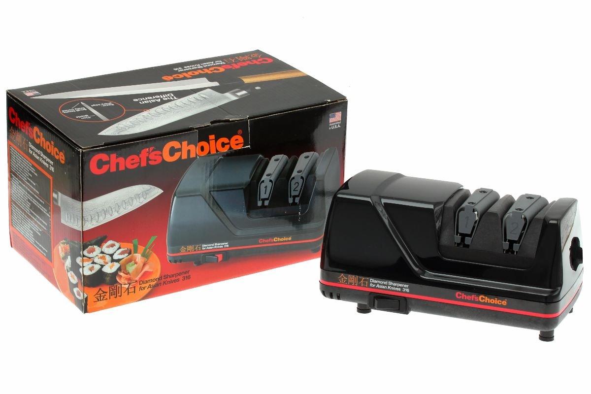 Chef'sChoice knife sharpener for Asian grinded knives Advantageously