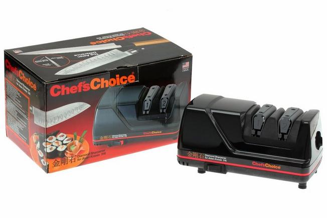 Low price, good service Chef'sChoice 316 Electric Knife Sharpener, electric  sharpener knife