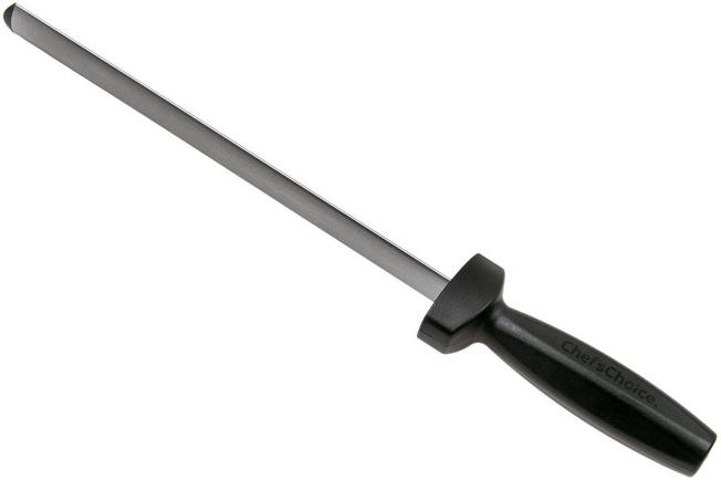 Pleafind fusil a aiguiser, 2 pièces aiguiseur professionnel (38.4 cm, 35.5  cm), fusils de cuisine avec poignée confortable, fusil a aiguiser pour de  nombreux types de couteaux, fusil a aiguiser noir 