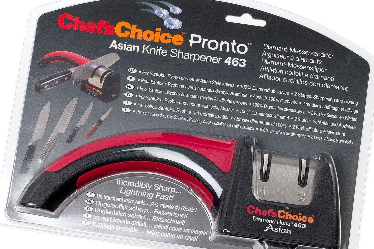 Chef's Choice Pronto 463 red, knife sharpener Advantageously shopping at Knivesandtools.dk