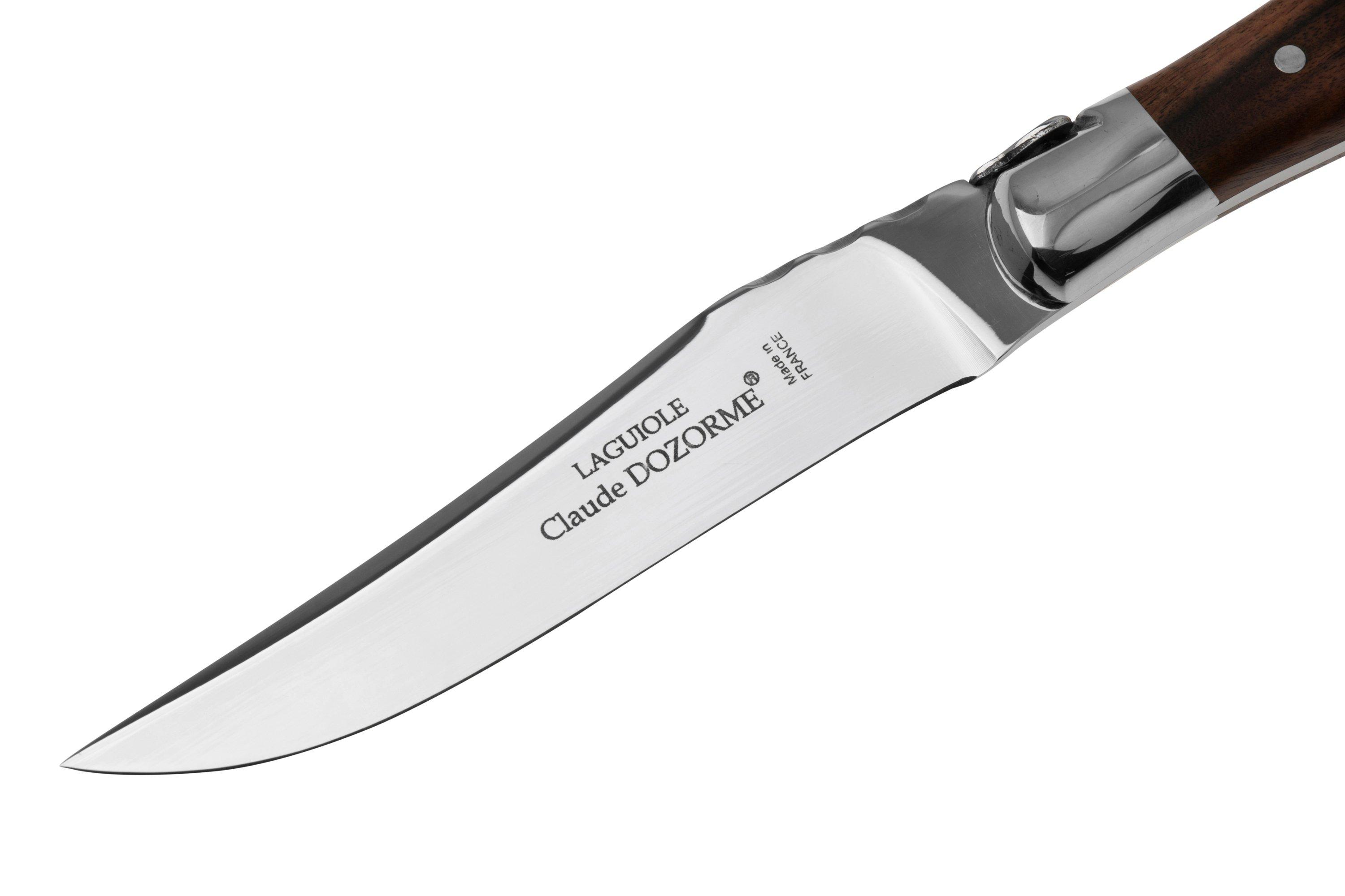 Claude Dozorme Laguiole 6-piece Steak knife set, Rosewood