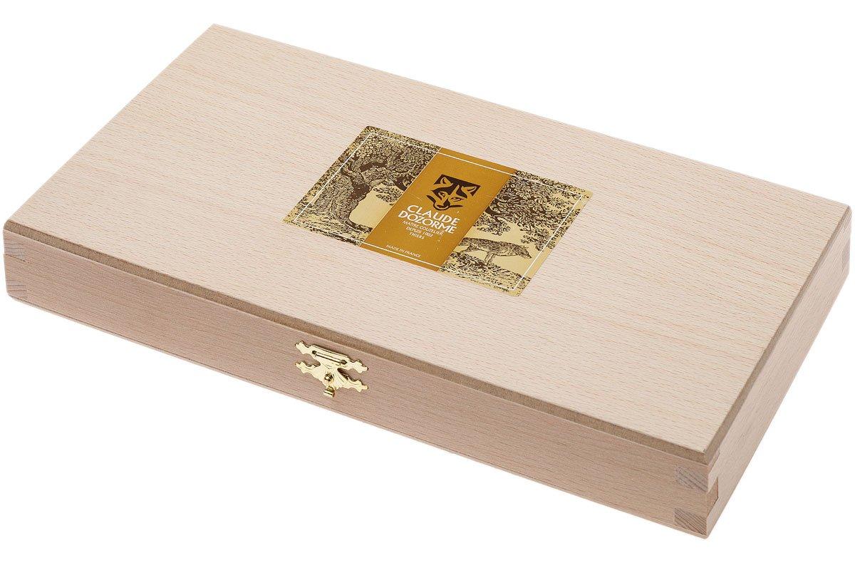 Claude Dozorme Laguiole Steakmesset 6-delig, Ivorine | Voordelig
