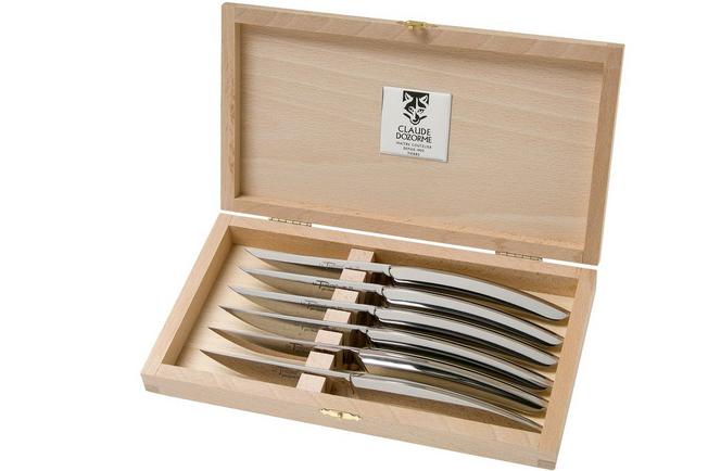 Claude Dozorme Steak Knives Set/6 Assorted Colors — Marion's