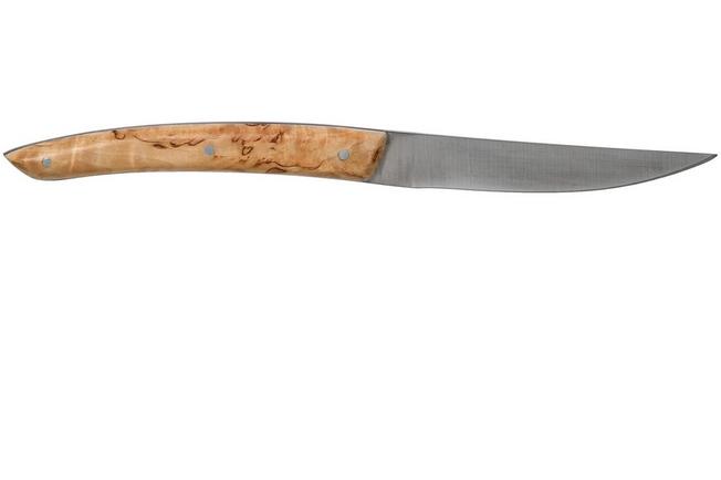 Birch Wood Knife Handle, 90-Day Guarantee