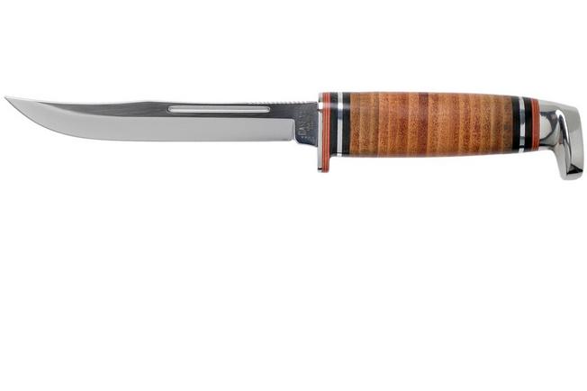 Case Knives Leather 5” Utility Hunter 316-5 SS 00381 hunting