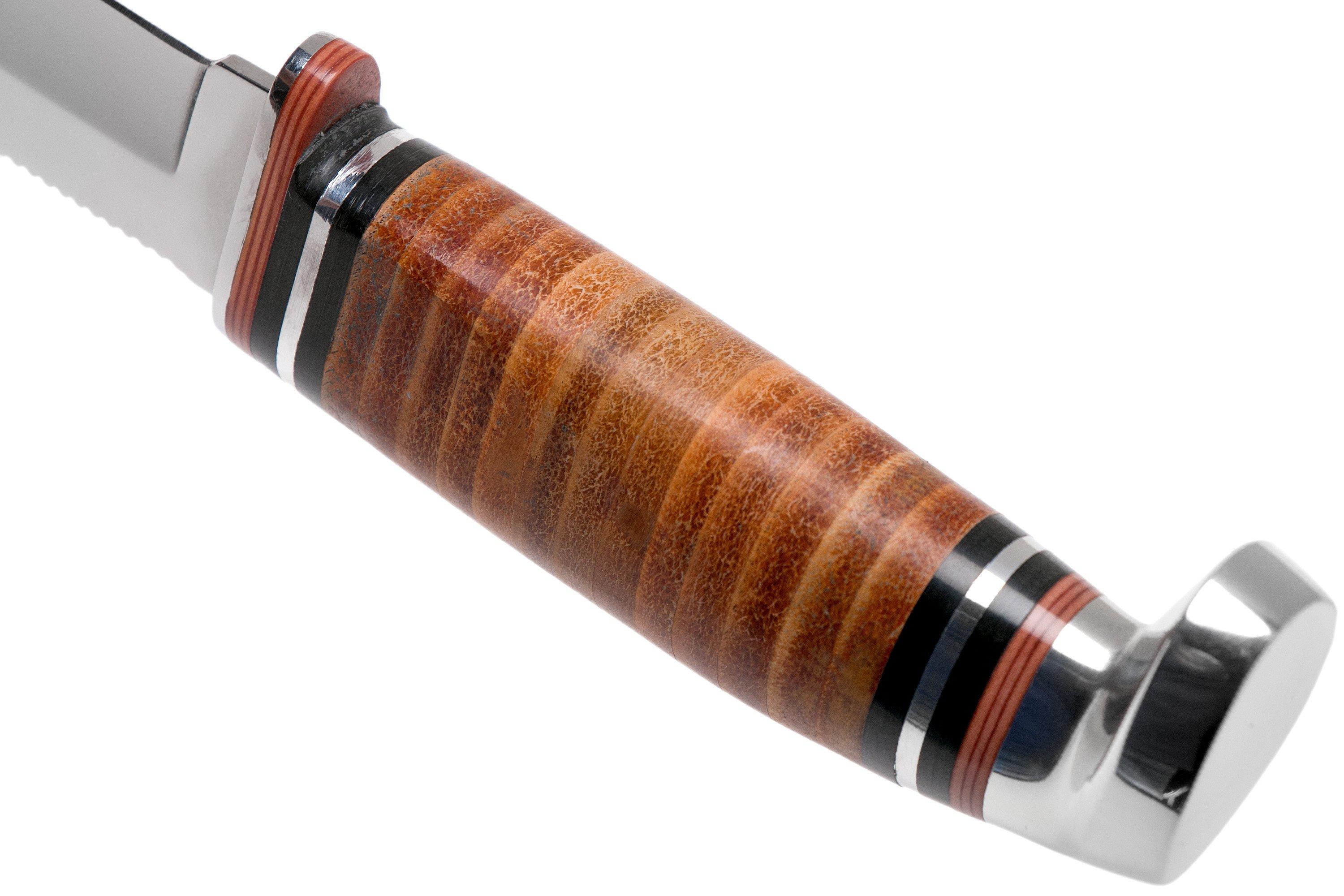 Case Knives Leather 5” Combination Skinner 3655 SS 00385 hunting knife Advantageously