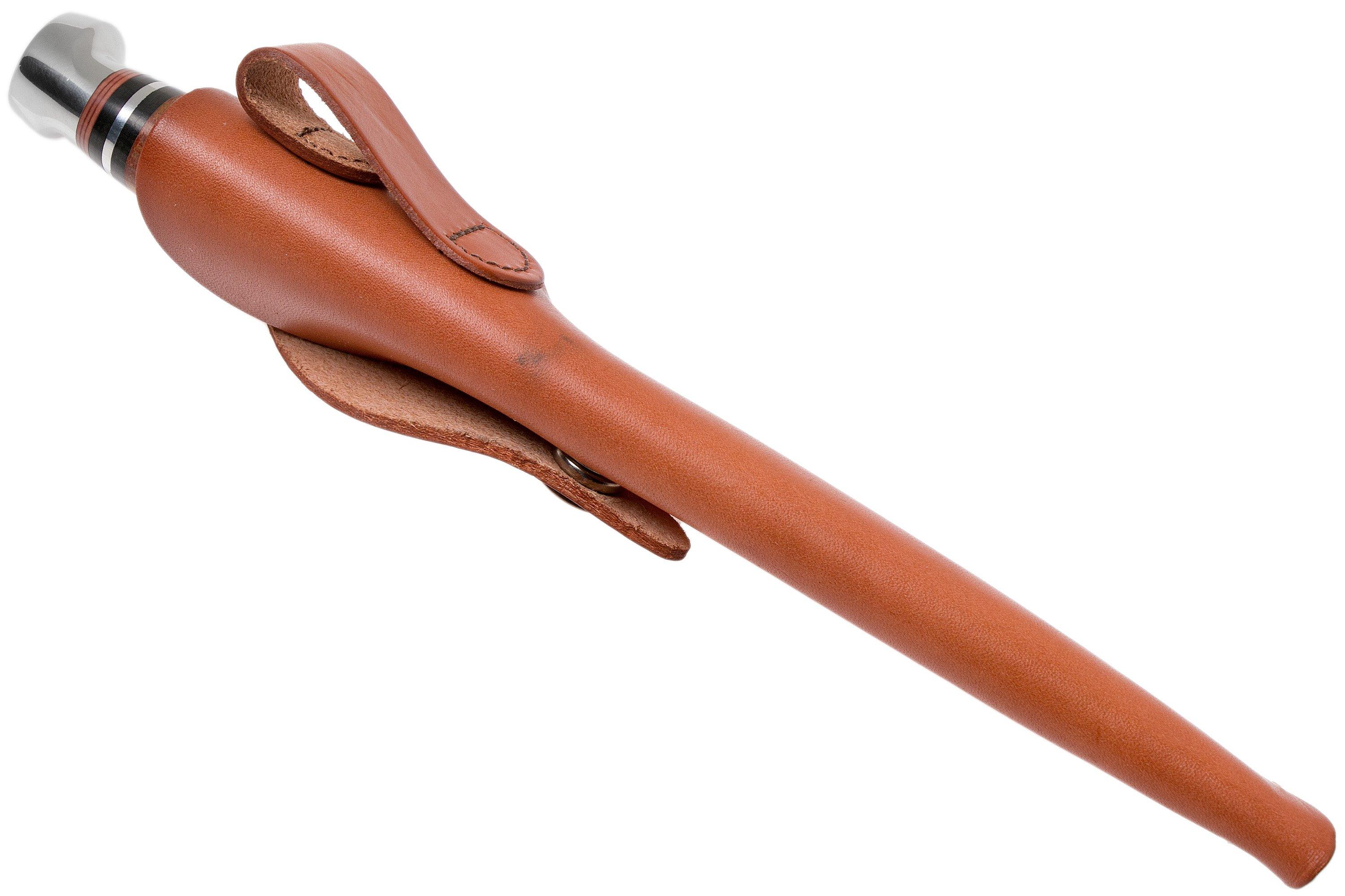 Case Knives Leather 5” Combination Skinner 3655 SS 00385 hunting knife