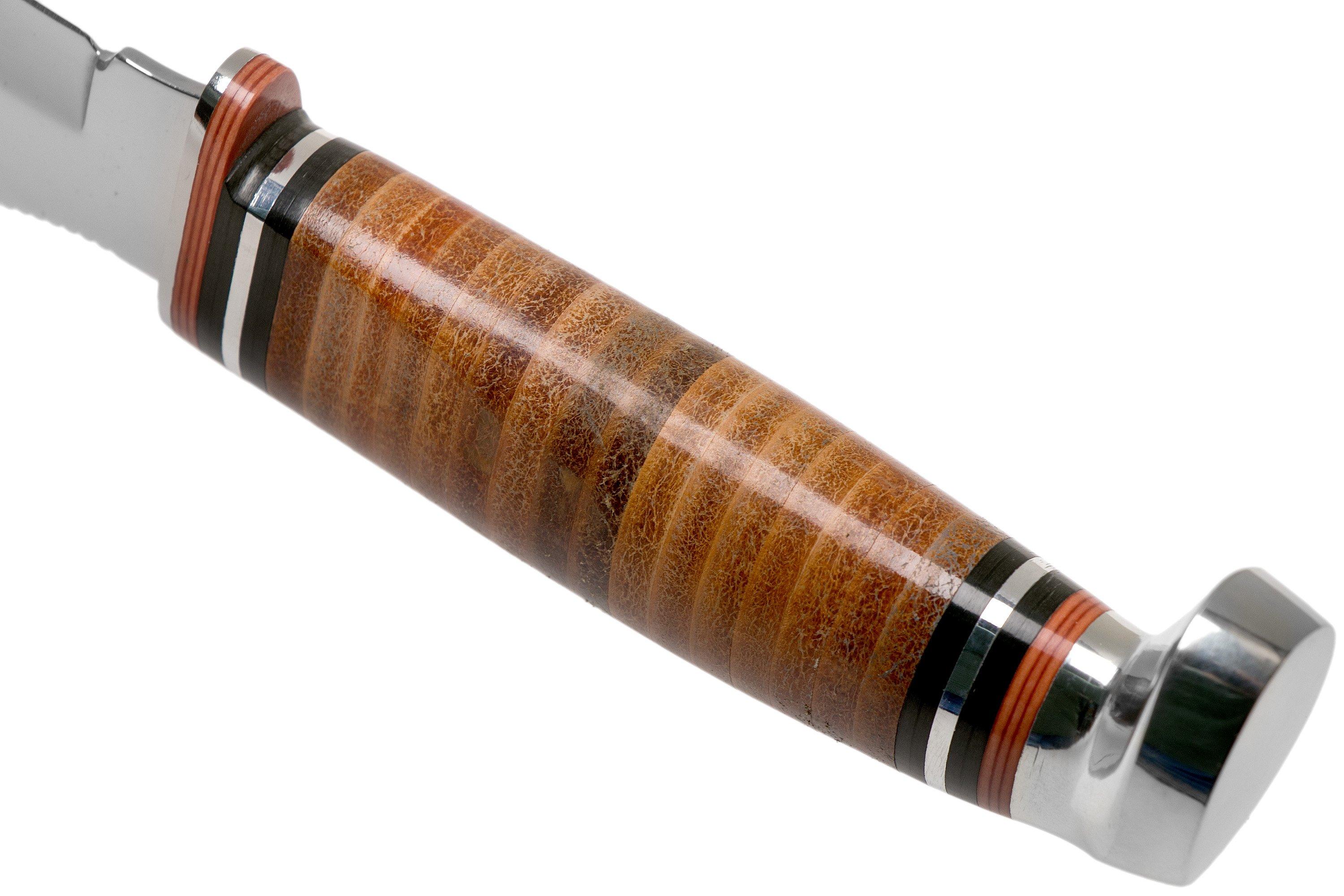 Case Gut Hook, Leather Hunter, 00517, 3754G SS hunting knife