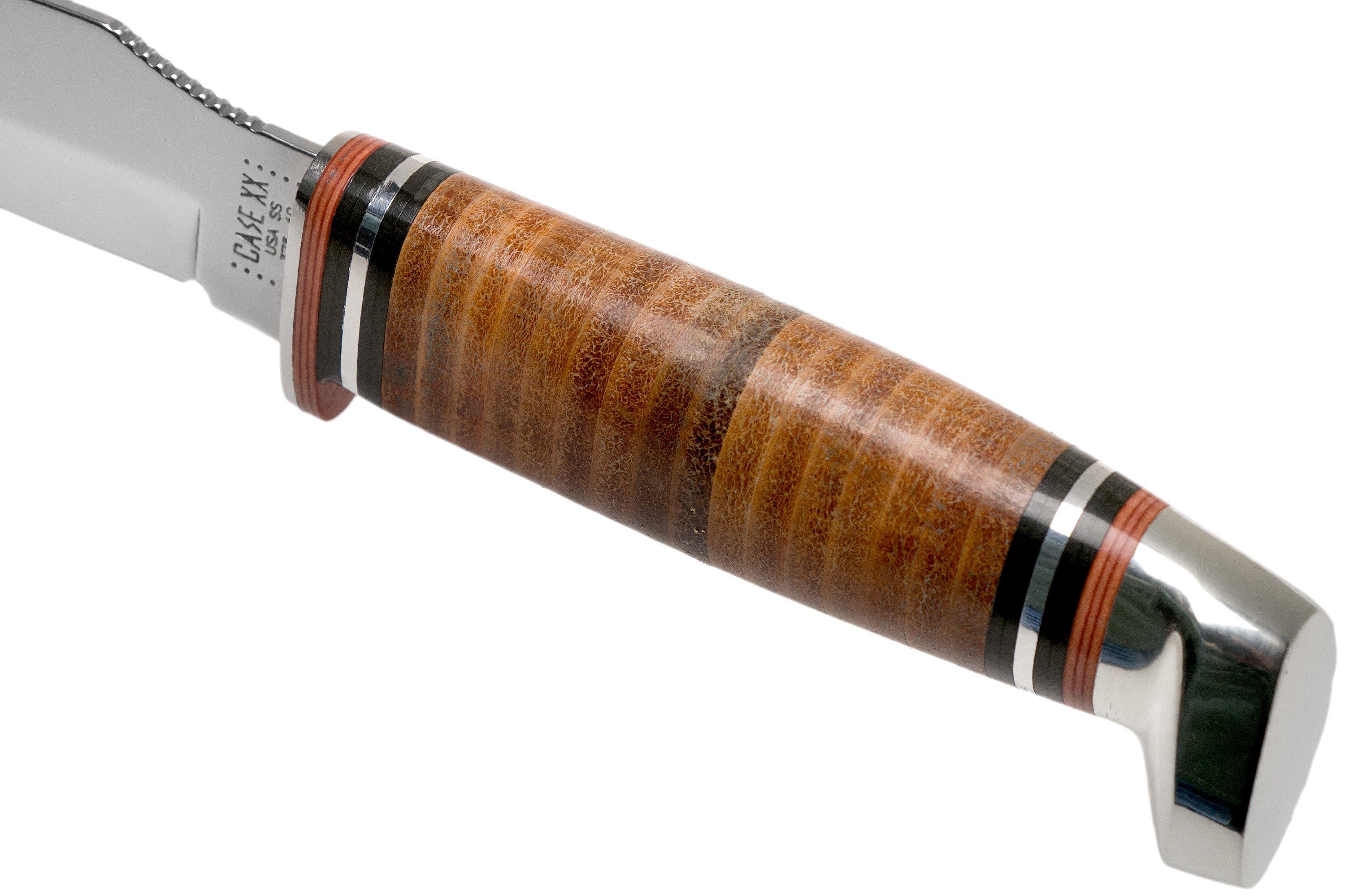 Case Gut Hook, Leather Hunter, 00517, 3754G SS Jagdmesser Günstiger