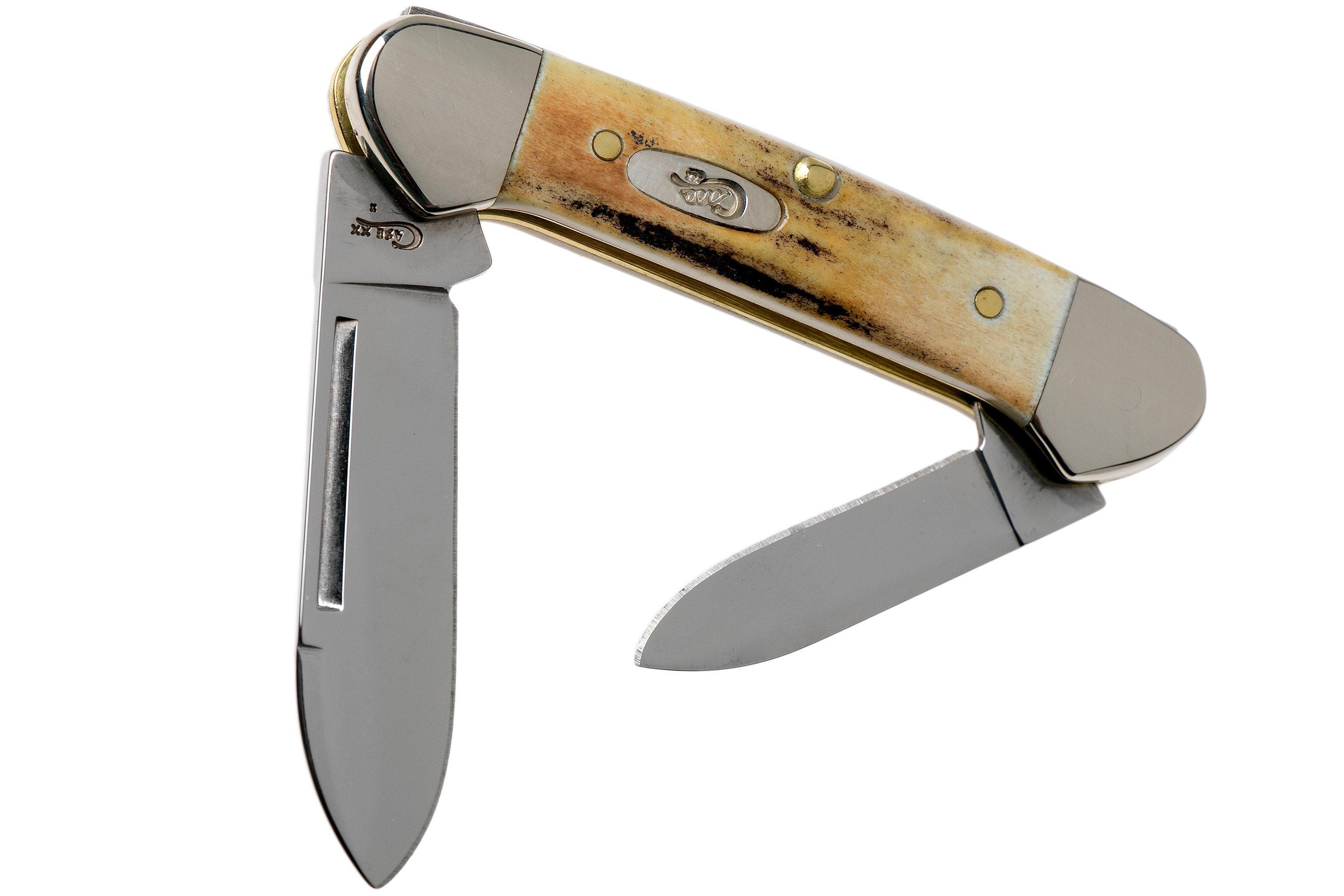 Case Baby Butterbean Genuine Stag 05537, 52132W SS pocket knife