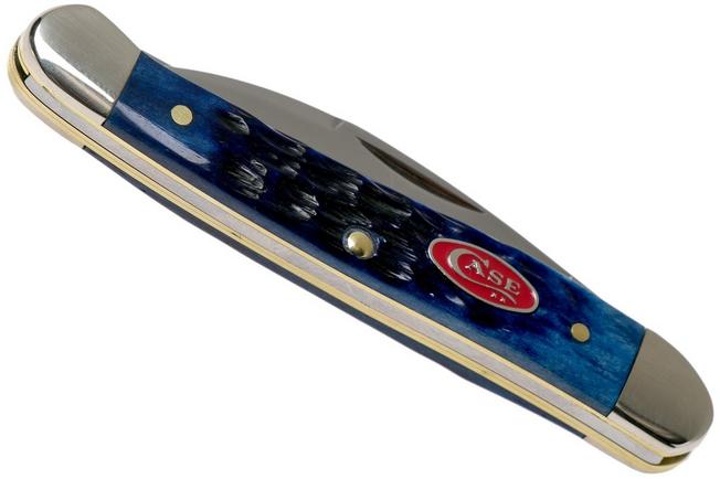 Case Small Texas Toothpick Navy Blue Synthetic, 23617, 4254 SS pocket knife