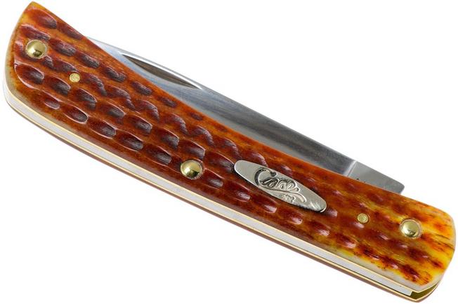 Case®  Pocket Worn® Corn Cob Jig Old Red Bone Sod Buster Jr® Knife –