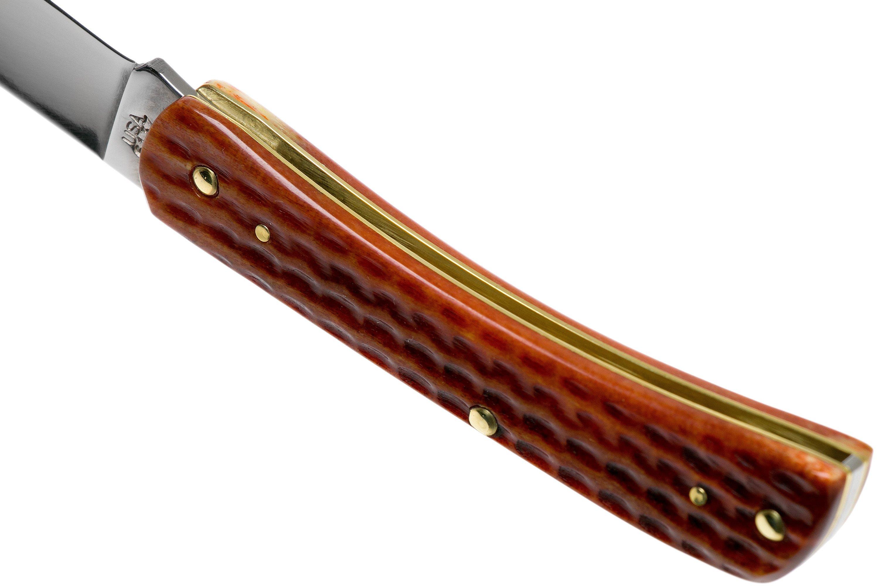 Case®  Pocket Worn® Corn Cob Jig Old Red Bone Sod Buster Jr® Knife –