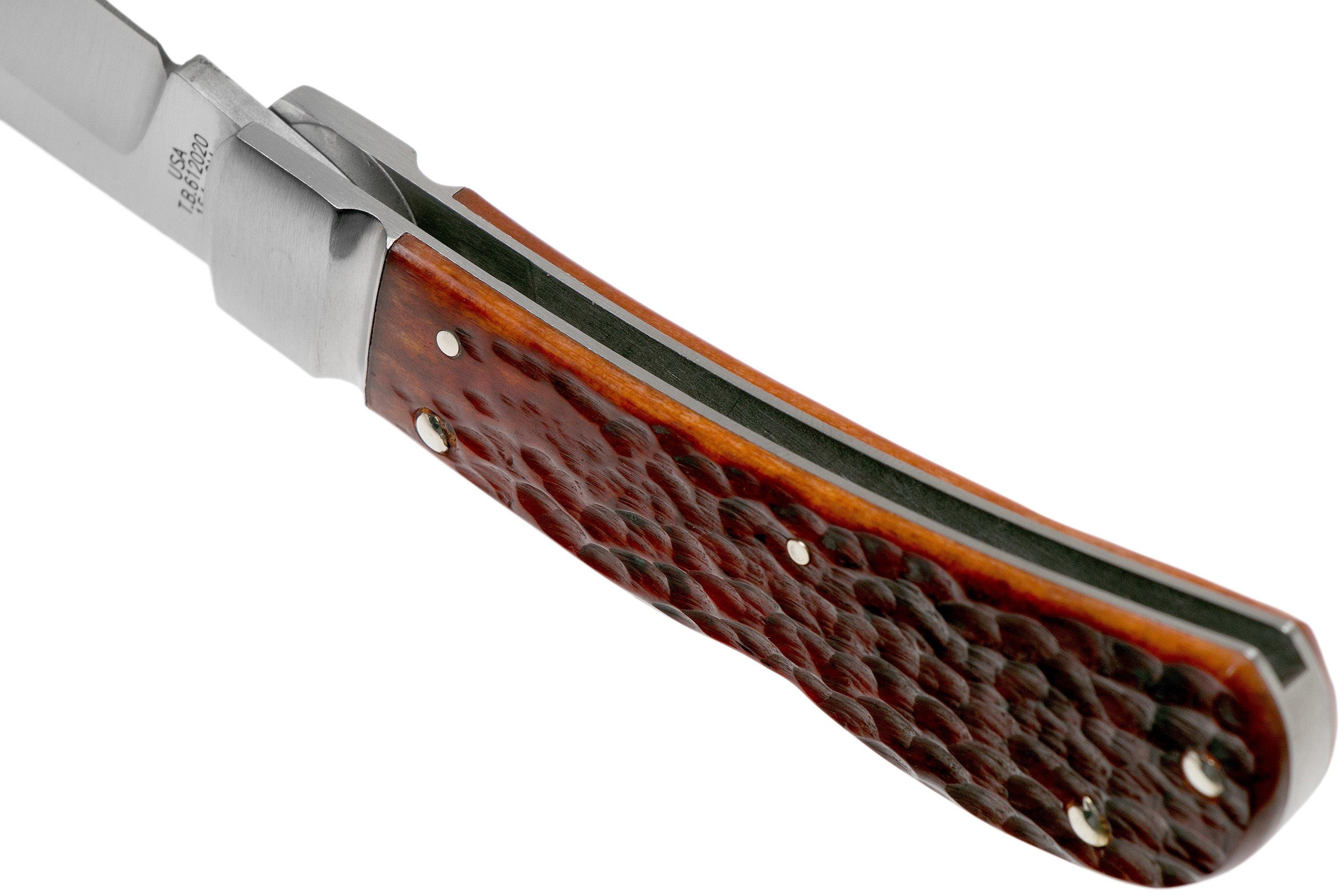 Case Bose Locking Lanny's Clip 08834 Standard Jig Chestnut Bone