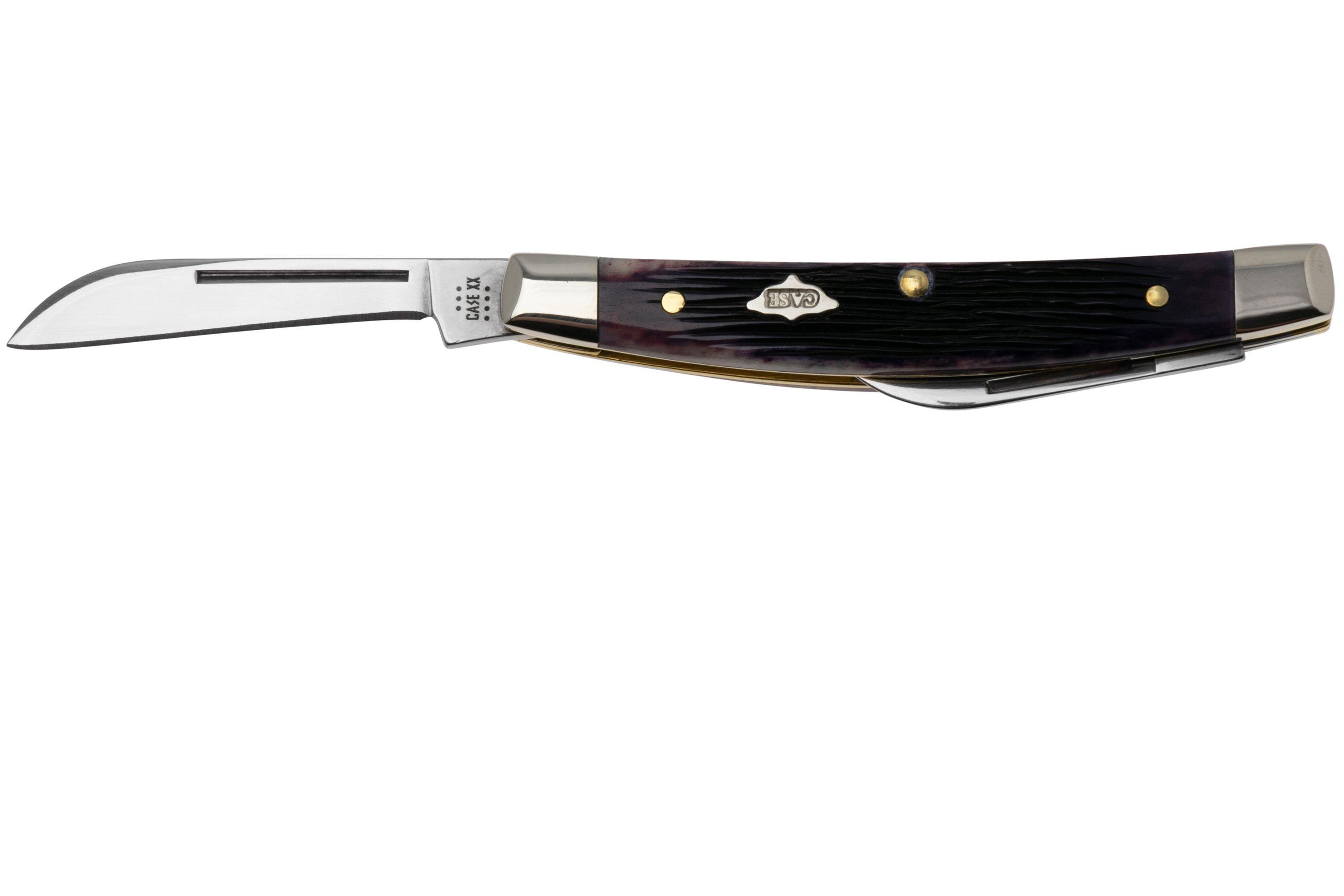 Case Small Congress 09704 Purple Bone, Barnboard Jig 6268 SS