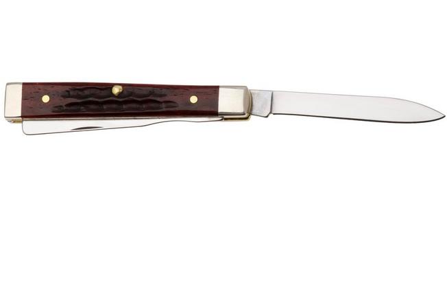 Bild für Case Baby Doc Pocket Worn Old Red Bone, Corn Cob Jig, 10308, 6282SP Stainless Steel Taschenmesser