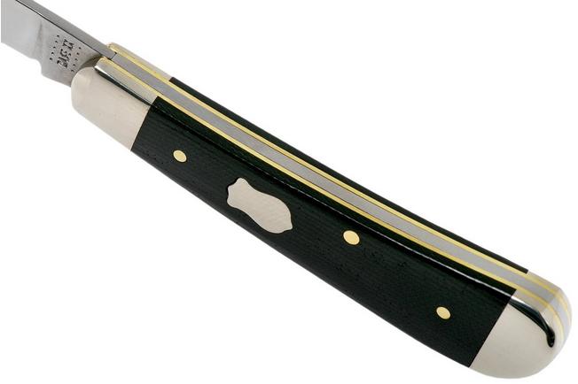 Image for Case Sway Back Bose Black Canvas Micarta Laminate, Shot Show Exclusive 10664, TB101117 SS pocket knife