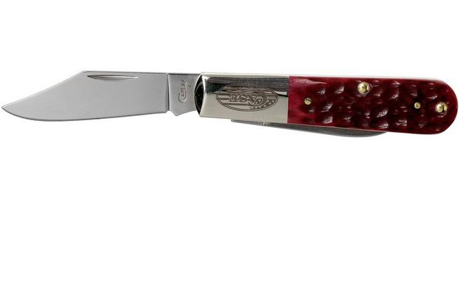Image pour Case Barlow Dark Red Standard Jigged Bone 62009 SS, couteau de poche