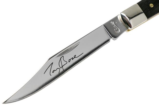 Afbeelding voor Case Smooth Ebony Slimline Trapper 10674 SS, 2019 Shot Show Exclusive, Tony Bose design