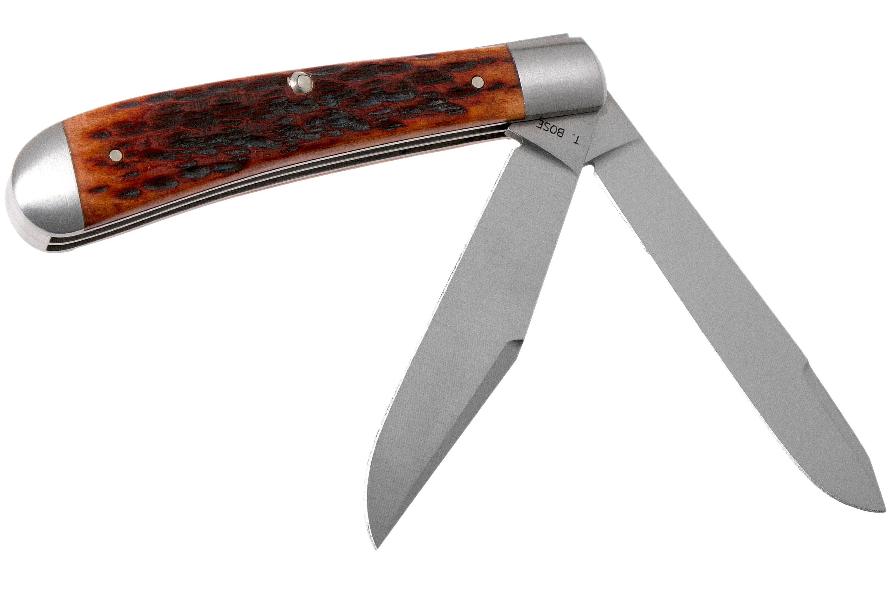 Case HT Trapper, Chestnut Bone, 154CM, Peach Seed Jig, 10770, TB622021 ...