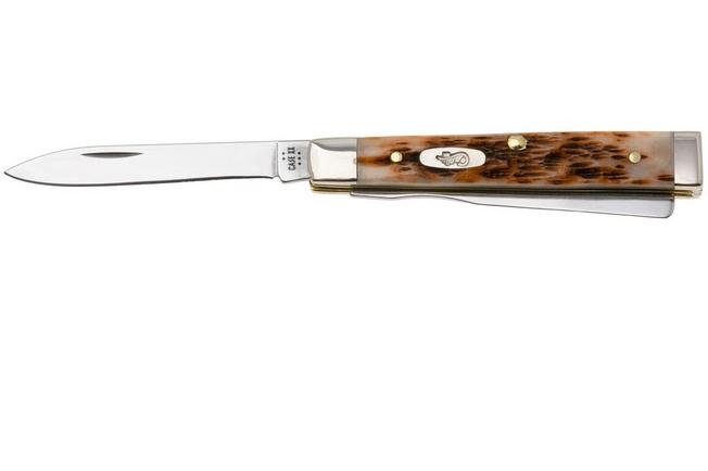 Image pour Case Baby Doc Amber Bone, 10797, Peach Seed Jig, 6182SP SS couteau de poche