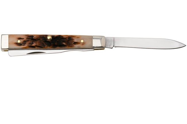 Image pour Case Baby Doc Amber Bone, 10797, Peach Seed Jig, 6182SP SS couteau de poche