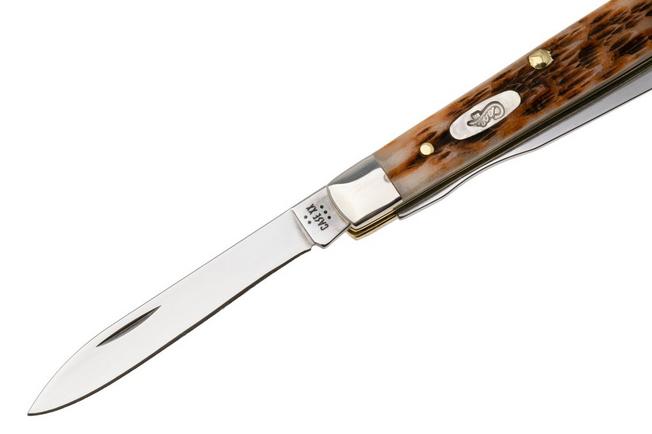 Image pour Case Baby Doc Amber Bone, 10797, Peach Seed Jig, 6182SP SS couteau de poche