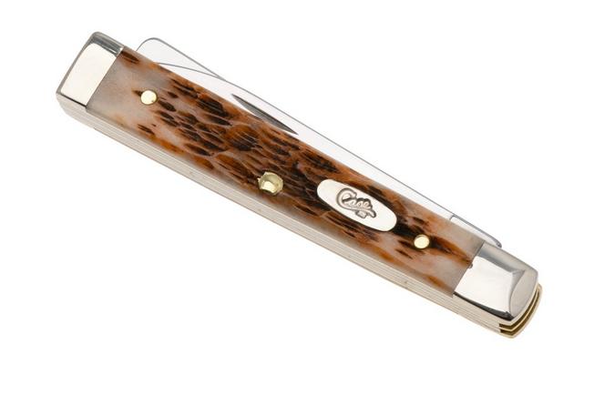 Image pour Case Baby Doc Amber Bone, 10797, Peach Seed Jig, 6182SP SS couteau de poche