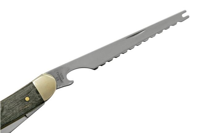 Case Fishing Knife 11012 Gray Birdseye Maple, pocket knife