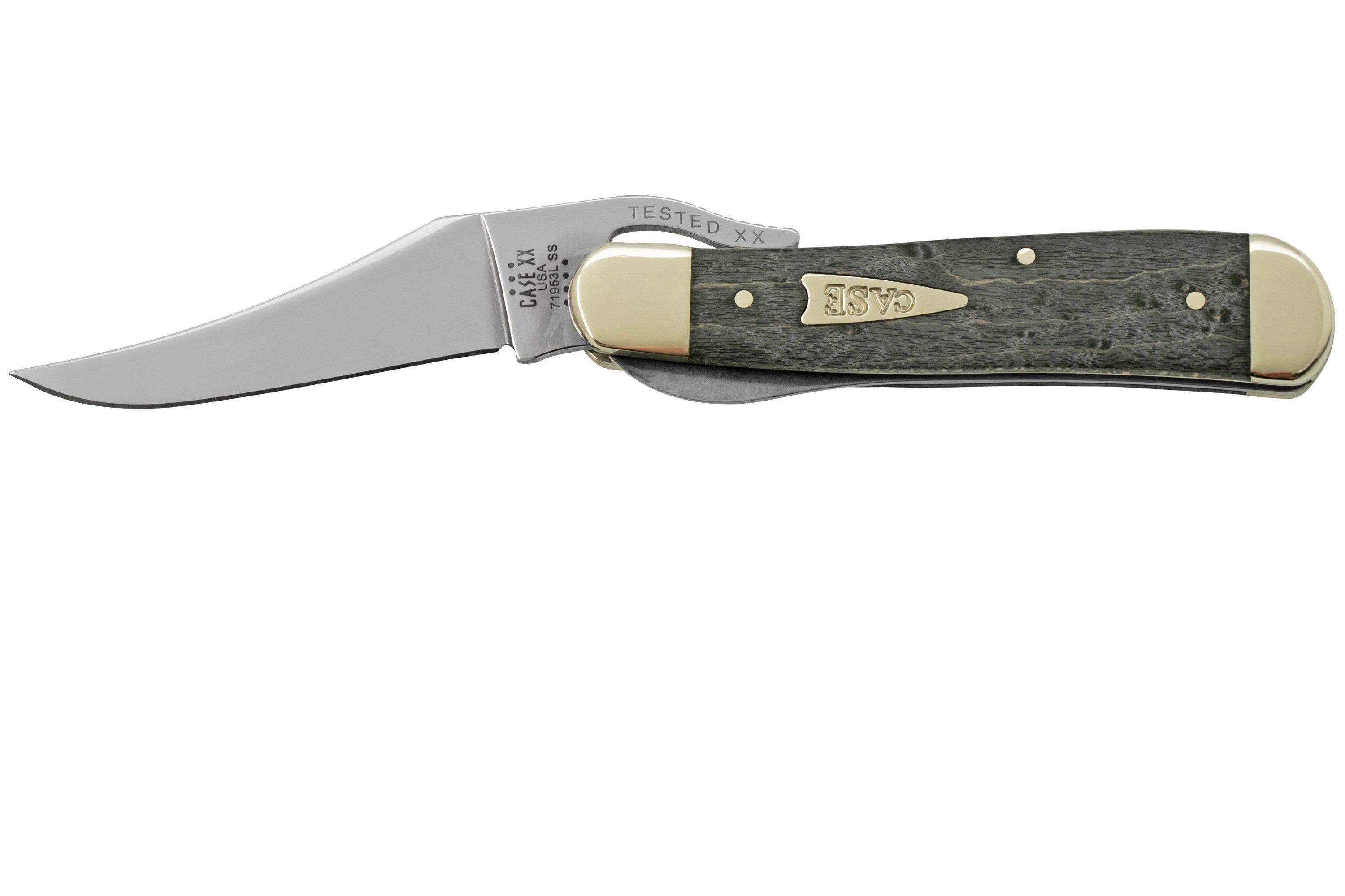 Case RussLock 11015 Gray Birdseye Maple, pocket knife Advantageously