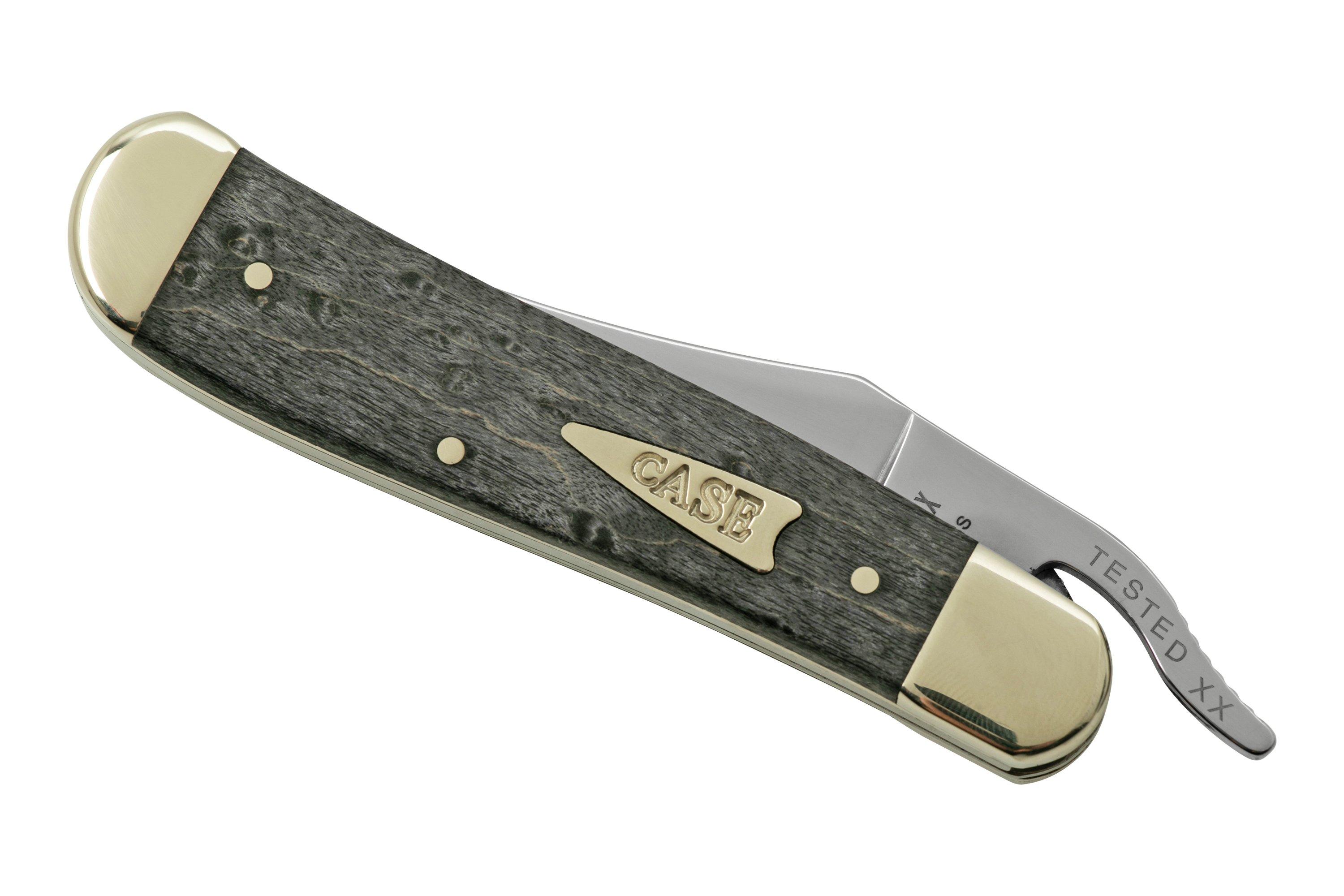 Case RussLock 11015 Gray Birdseye Maple, pocket knife Advantageously