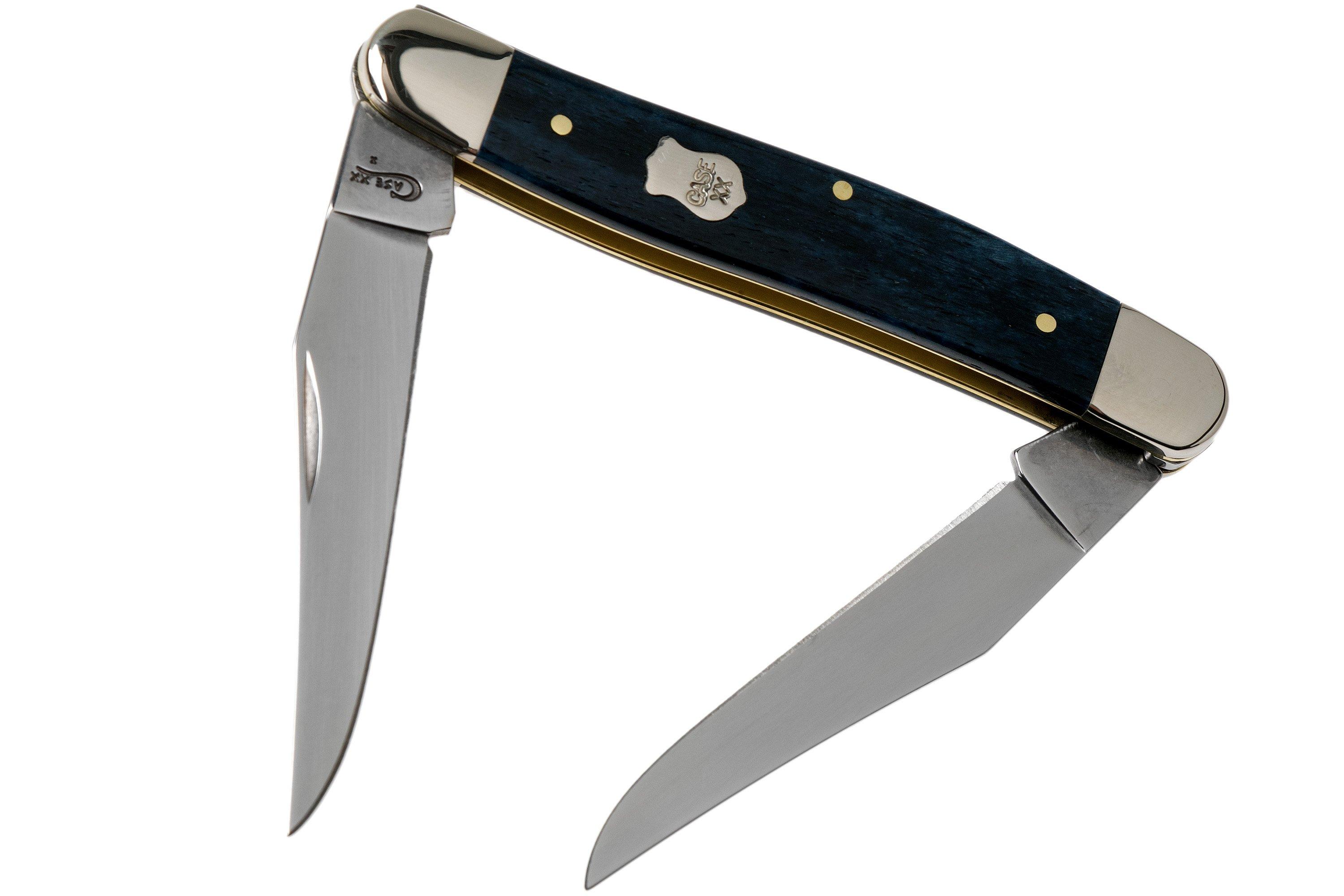 Case Muskrat Mediterranean Blue Smooth Bone, 11197, MUSKRAT SS pocket