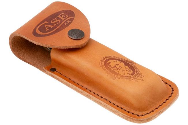 Afbeelding voor Case Folding Hunter, Smooth Dark Red Burlap Micarta, 12274, 10265 CS zakmes