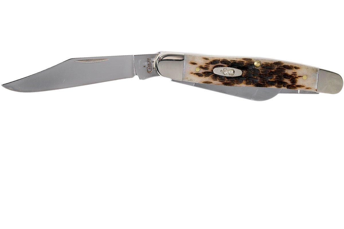 Case Stockman Amber Jigged Bone, 00128, 6347 SS pocket knife