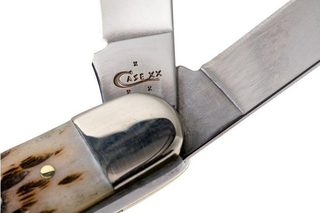 Case Large Stockman Amber Jigged Bone, 00204, 6375 CV pocket knife