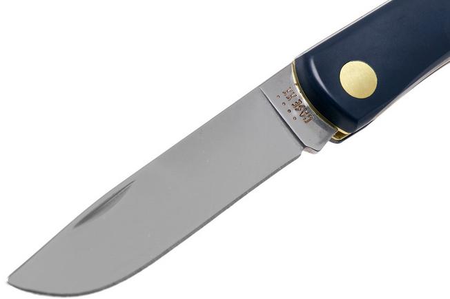 Case xx Sodbuster Jr Jigged Navy Blue Bone 6890 Stainless Pocket Knife -  CA6890