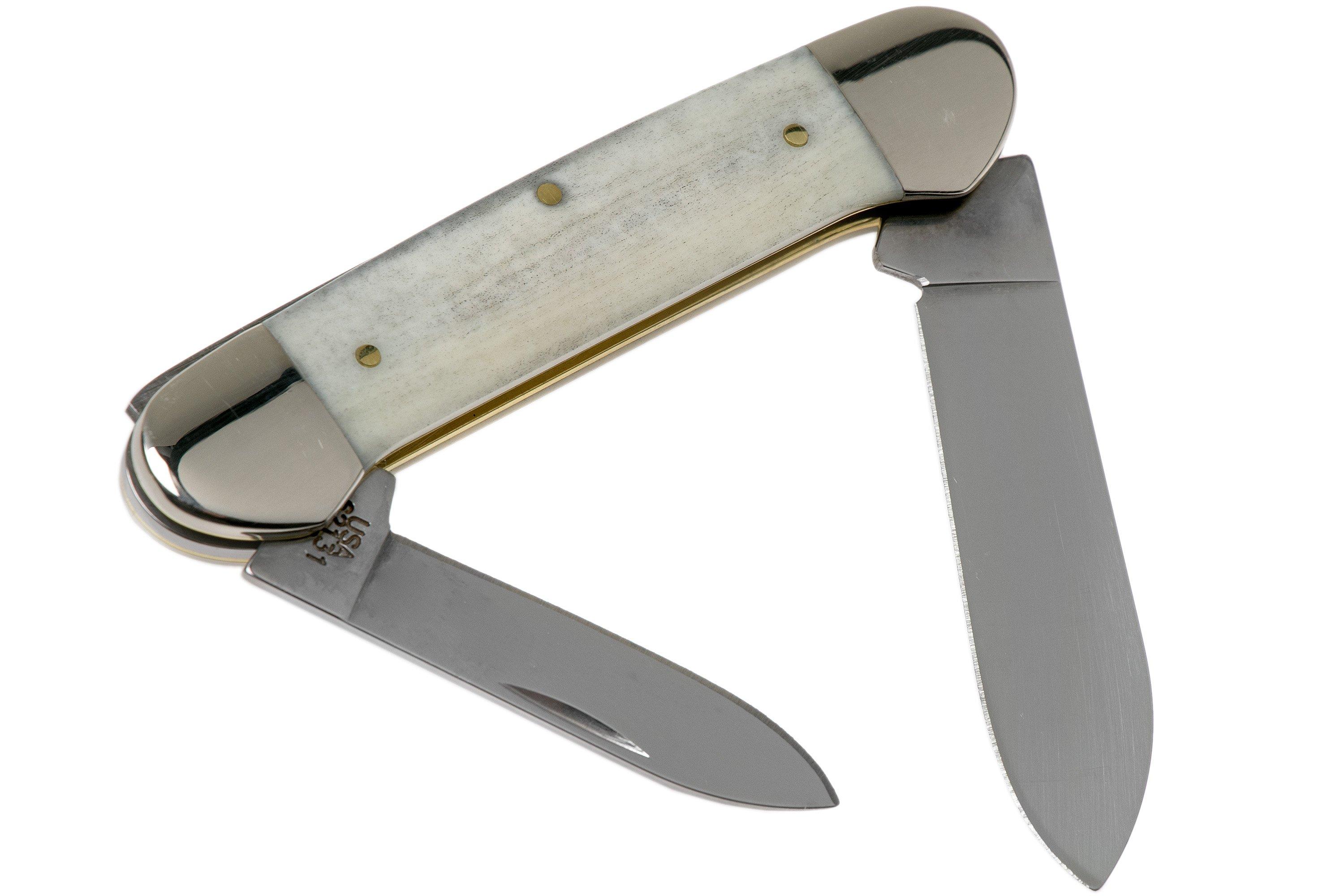 Case Canoe Smooth Natural Bone, 13054, 62131 SS pocket knife Advantageously shopping at