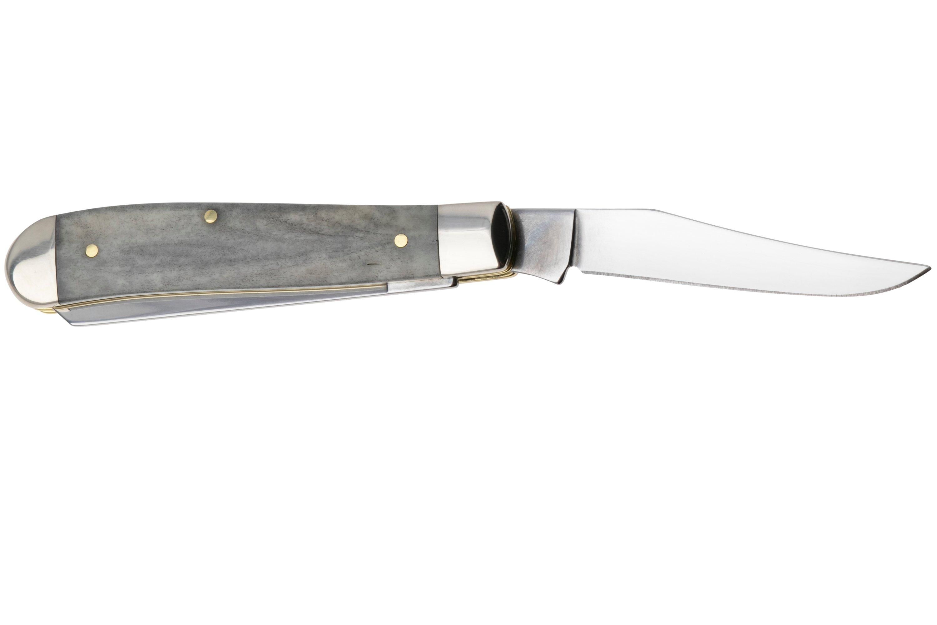 Case Mini Trapper 13313 Smooth Natural Bone 6207 SS, pocket knife ...