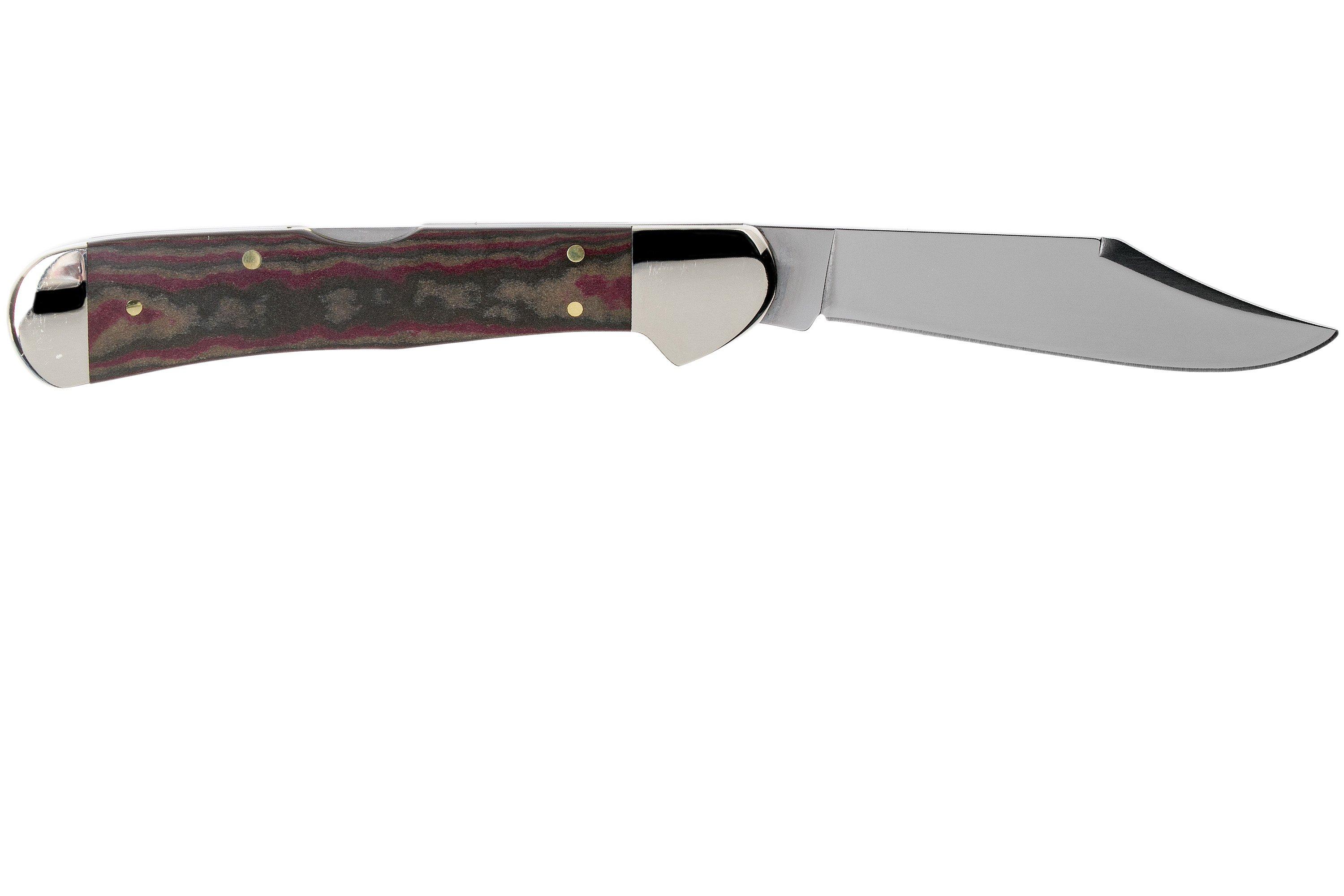 Case Copperlock Rustic Red Richlite, 13624, 101549LSS pocket knife ...