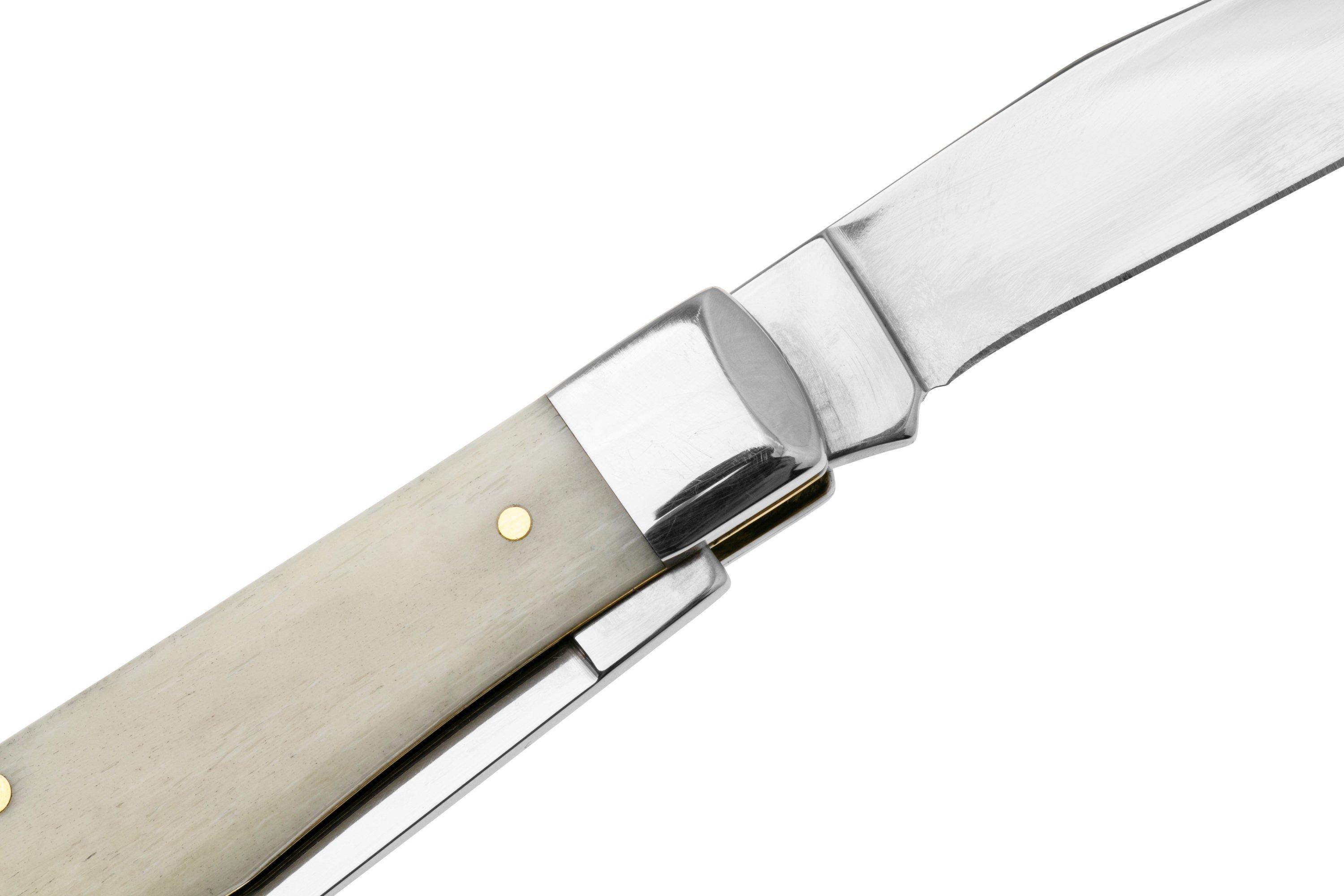 Couteau De Poche Case XX 14008 - Chasseur En Acier Inoxydable, Manche Bois De Chêne Bouclé, Neuf