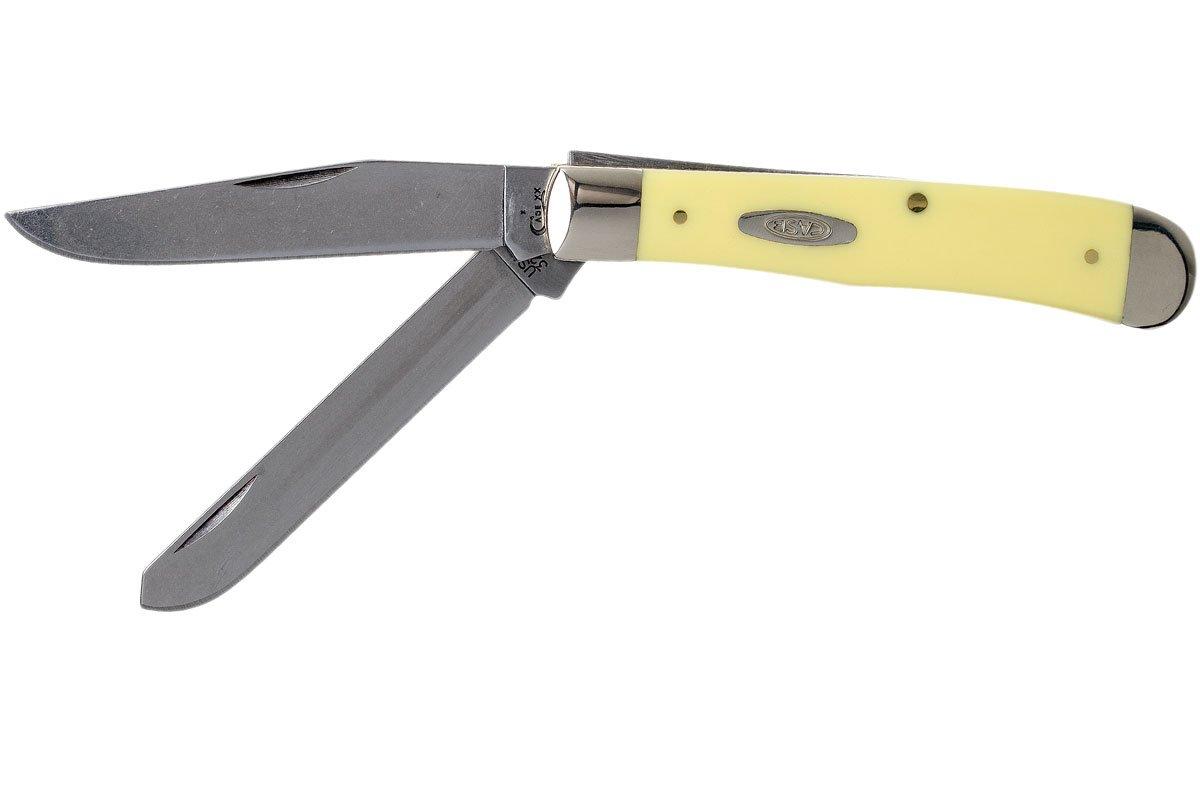 Case Trapper Yellow Synthetic, 00161, 3254 CV zakmes Voordelig kopen bij knivesandtools.be