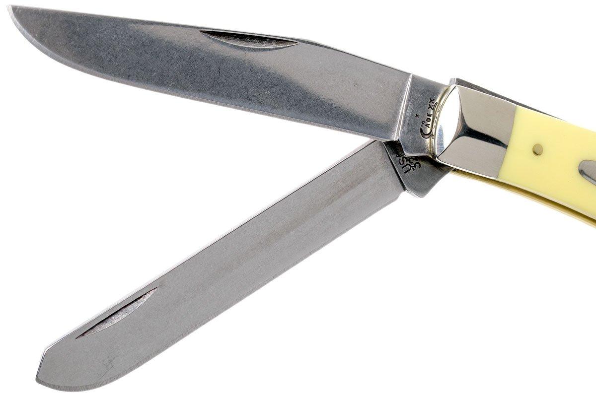 Case Trapper Yellow Synthetic, 00161, 3254 CV pocket knife